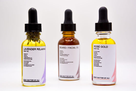 Body Oil Trio - Bodybuttersbyali