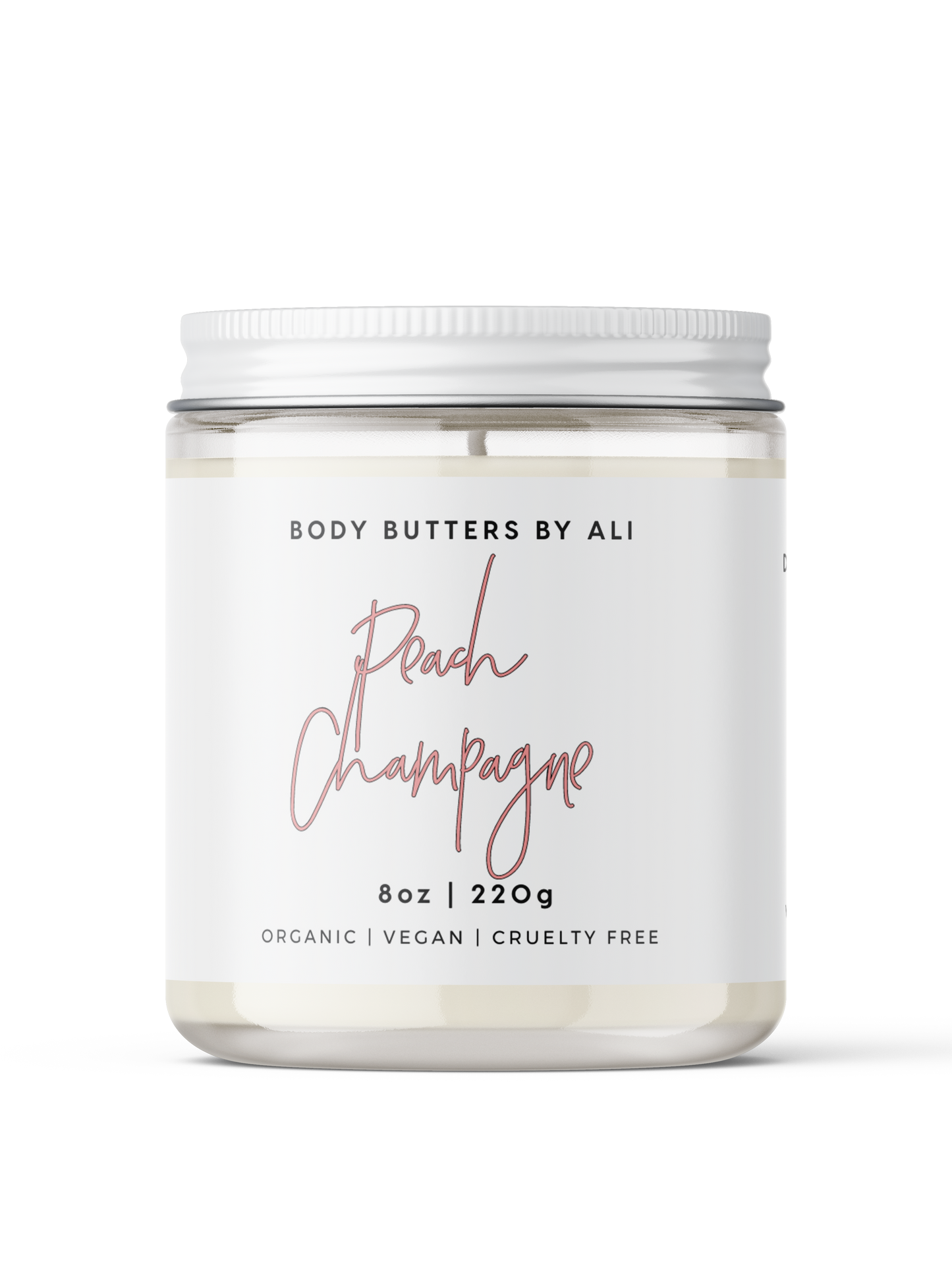 Peach Champagne Foaming Body Scrub