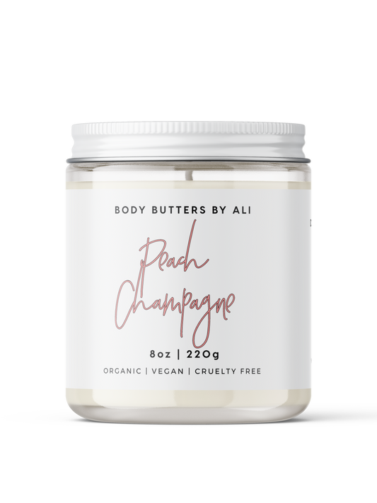 Peach Champagne Foaming Body Scrub
