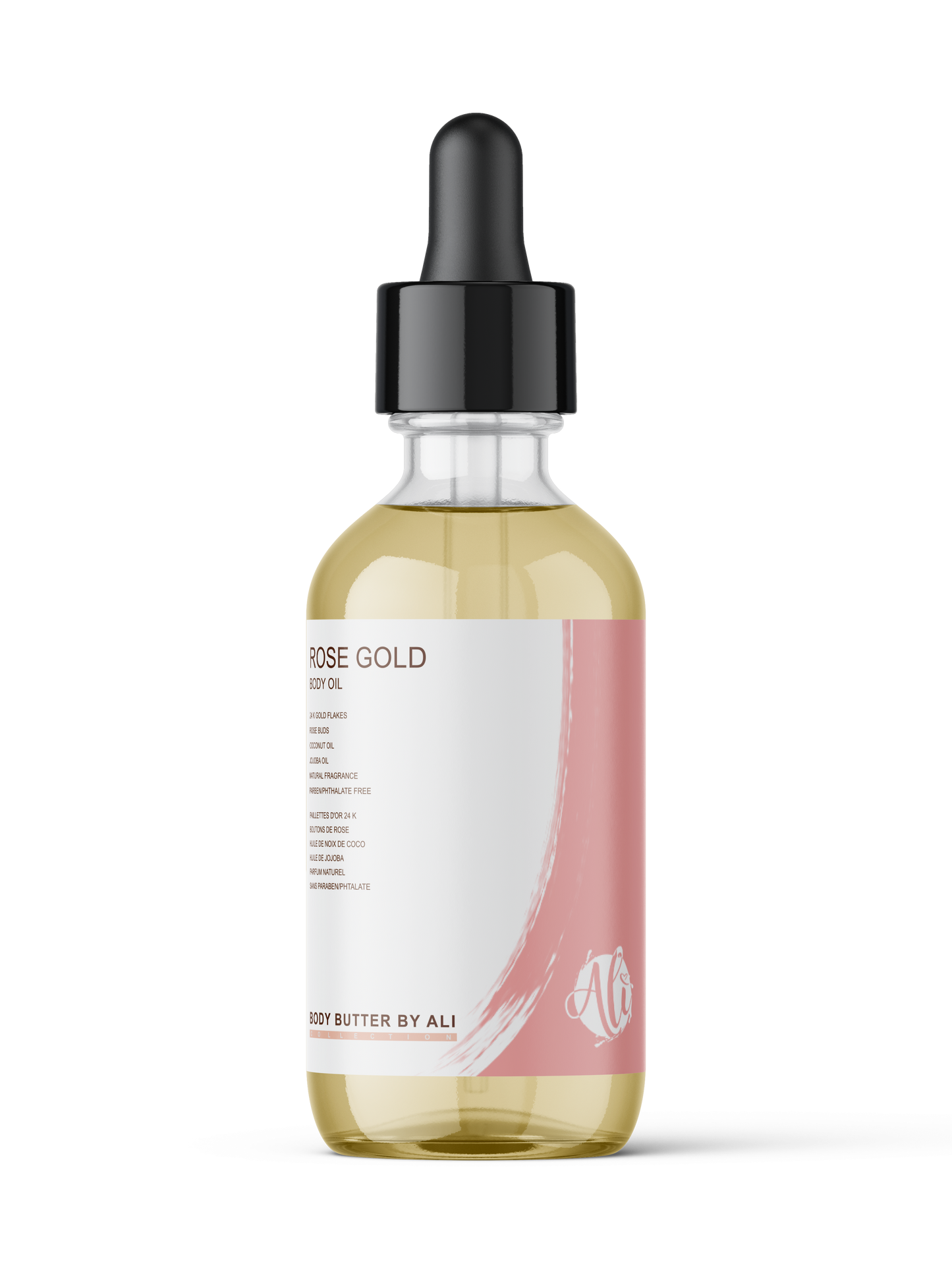 24 K Gold Rose Body Oil