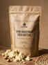 Kokoualush 1kg Raw Unrefined Shea Butter kraft pouch with shea chunks and nuts