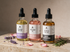 Kokoualush Body Oil Trio: lavender relaxing, 24K gold rose and men&