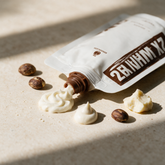 How to use Kokoualush Double Whipped body butter: 2X Whipped pouch squeezing a butter swirl