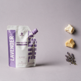 Kokoualush Lavender body butter key ingredients shea butter, cocoa butter and lavender